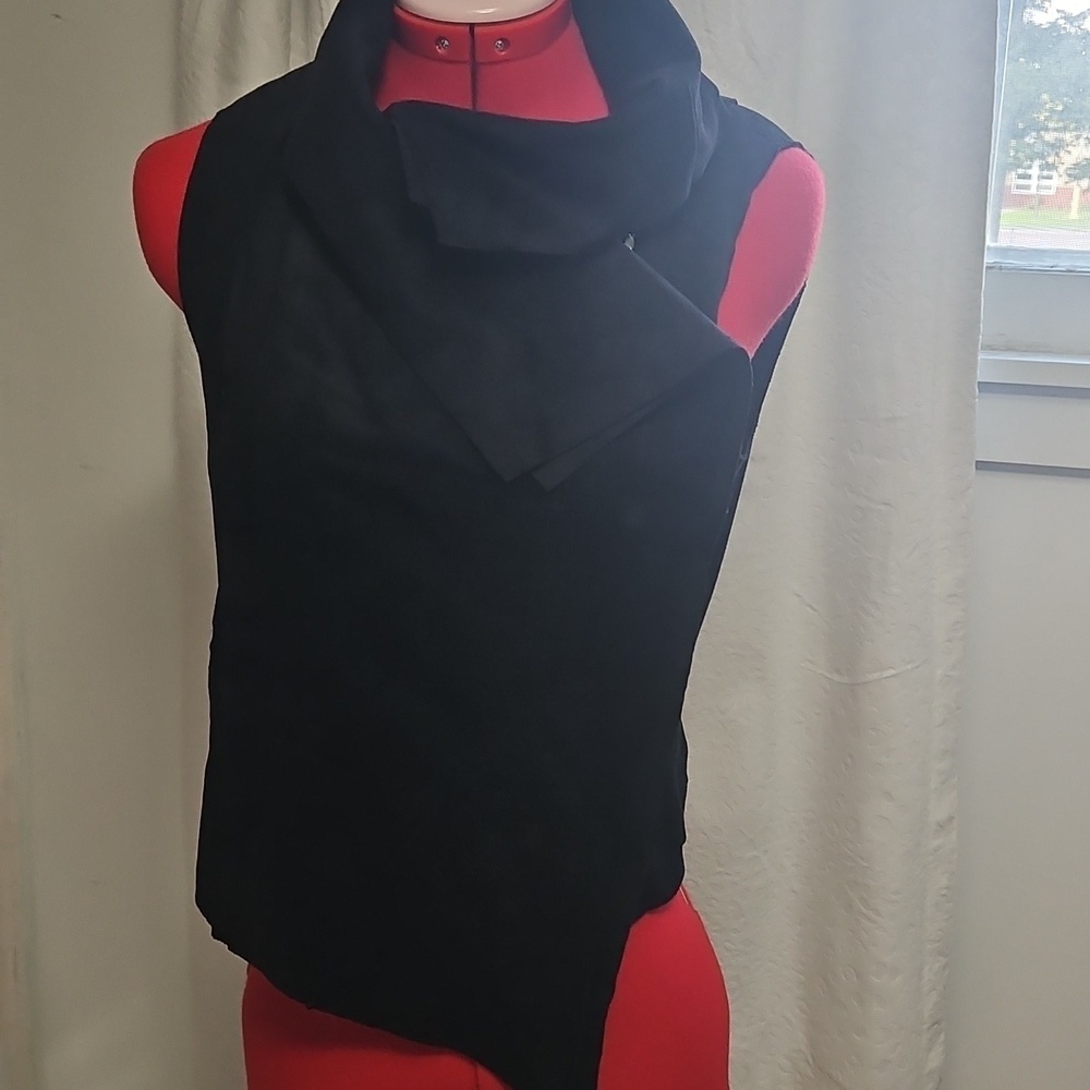 BCBGMaxAzria Black Vest